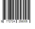 Barcode Image for UPC code 9772724258005