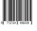 Barcode Image for UPC code 9772724498005