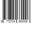 Barcode Image for UPC code 9772724660006