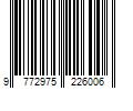 Barcode Image for UPC code 9772975226006