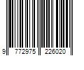 Barcode Image for UPC code 9772975226020