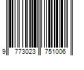 Barcode Image for UPC code 9773023751006