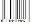 Barcode Image for UPC code 9773034998001