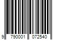 Barcode Image for UPC code 9790001072540