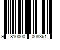 Barcode Image for UPC code 9810000008361