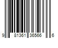 Barcode Image for UPC code 981361365666