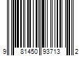 Barcode Image for UPC code 981450937132