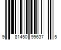 Barcode Image for UPC code 981450996375