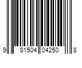 Barcode Image for UPC code 981504042508