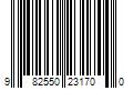 Barcode Image for UPC code 982550231700