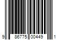 Barcode Image for UPC code 986775004491