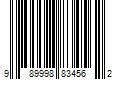 Barcode Image for UPC code 989998834562