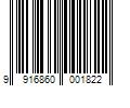 Barcode Image for UPC code 9916860001822