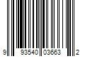 Barcode Image for UPC code 993540036632