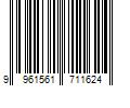 Barcode Image for UPC code 9961561711624