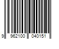 Barcode Image for UPC code 9962100040151