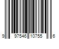 Barcode Image for UPC code 997546107556