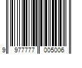 Barcode Image for UPC code 9977777005006