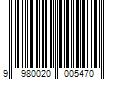 Barcode Image for UPC code 9980020005470