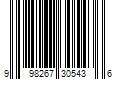 Barcode Image for UPC code 998267305436