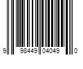 Barcode Image for UPC code 998449040490