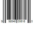 Barcode Image for UPC code 998546006160