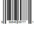 Barcode Image for UPC code 998546697771