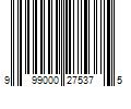 Barcode Image for UPC code 999000275375