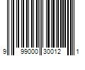 Barcode Image for UPC code 999000300121