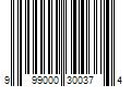 Barcode Image for UPC code 999000300374