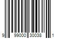 Barcode Image for UPC code 999000300381