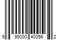 Barcode Image for UPC code 999000400562