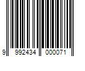 Barcode Image for UPC code 9992434000071