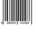 Barcode Image for UPC code 9996909000986