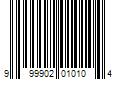 Barcode Image for UPC code 999902010104