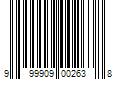 Barcode Image for UPC code 999909002638