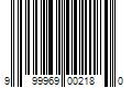 Barcode Image for UPC code 999969002180