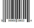 Barcode Image for UPC code 999969096004