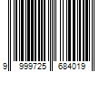 Barcode Image for UPC code 9999725684019