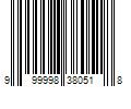 Barcode Image for UPC code 999998380518